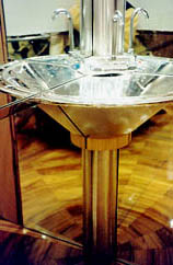 Powder Room Sink Detail