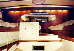 The Wanigan III Master Stateroom Before Refurbishing.