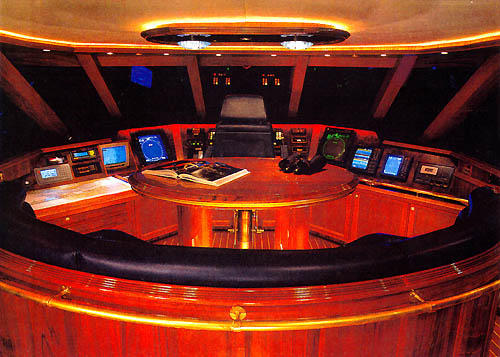 The Krisha's Pilothouse.