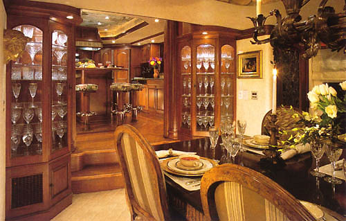 The Lady Diane's Formal Dining Area.